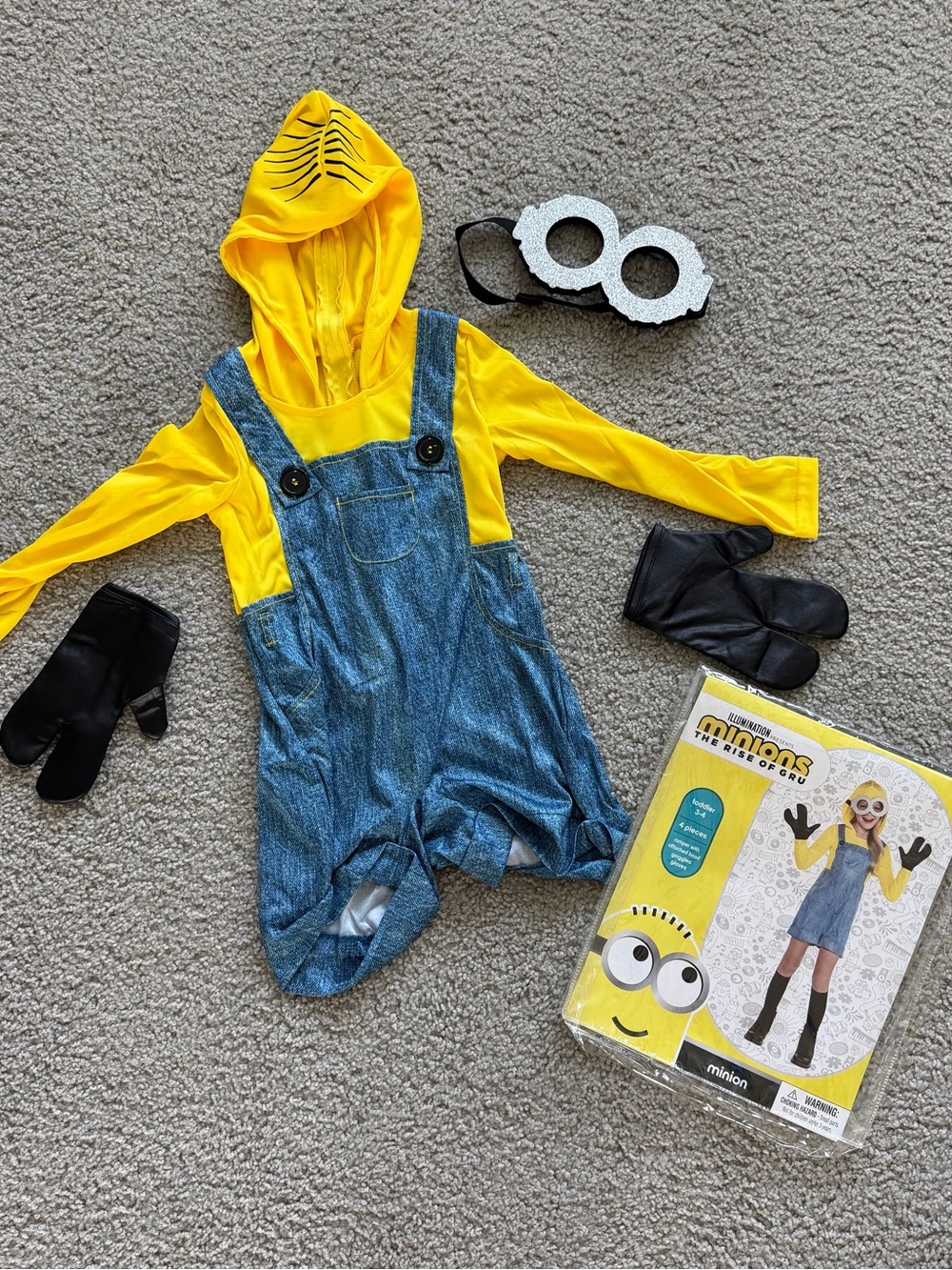 Toddler Minion Halloween Costume